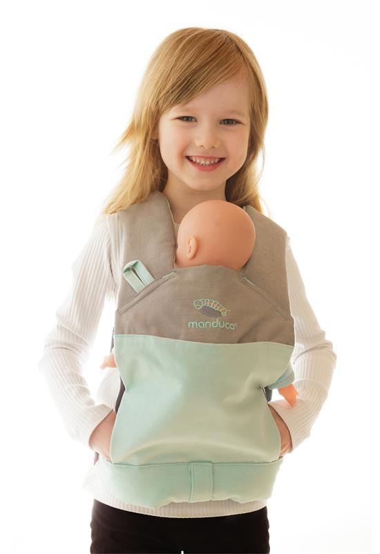 Manduca Doll Carrier mint Bauchtage